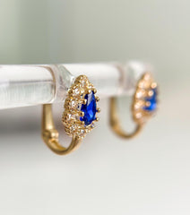 “Iris Spark” Earrings - 14k Gold