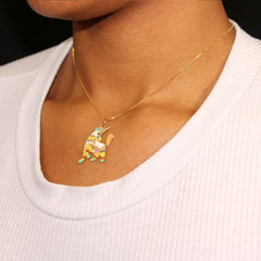 “Adjustable Dainty Box” Chain - 14k Gold