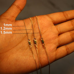 “Cuban Link” Chain - 14k Gold