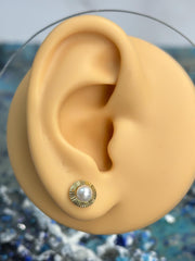“Classic Pearl” Earrings - 14k Gold