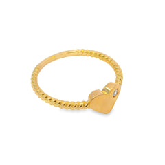 14k Gold “Amour” Ring