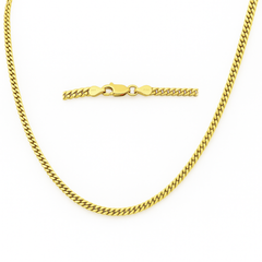 “Statement Cuban” Chain – 14k Solid Gold