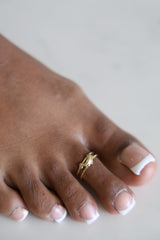 14k Gold “Coastal Dolphin” Ring