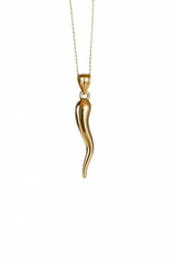 “ Italian Cornicello” Pendant - 14k Or 10K Gold
