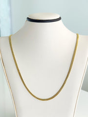 “Miami Cuban” Necklace - 14k Gold