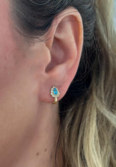 “Iris Spark” Earrings - 14k Gold