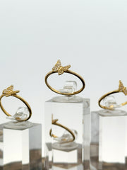 14k Gold “Wings of Light” Ring