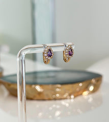 “Iris Spark” Earrings - 14k Gold