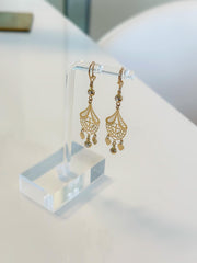 “Luminous Heart” Earrings - 14k Gold