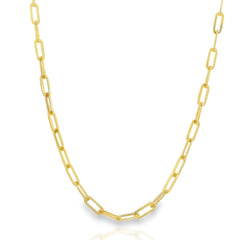 “Everyday Paperclip” Chain - 14k Gold