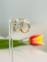 “Petite Twist” Earrings - 14k Gold