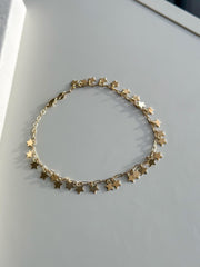 “Starlight” Anklet - 14k Gold