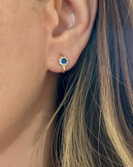 “Royal Spark” Earrings - 14k Gold
