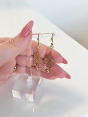 “Luminous Heart” Earrings - 14k Gold