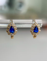 “Iris Spark” Earrings - 14k Gold