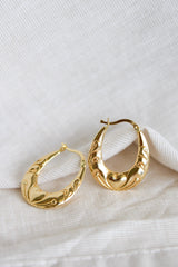 “Romance Hoops” Earrings - 14k Gold