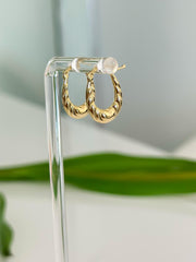 “Petite Heart” Earrings - 14k Gold