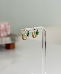 “Iris Spark” Earrings - 14k Gold