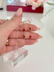 14k Gold “Red Desire” Set