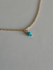 “Dolphin Wave” Anklet - 14k Gold