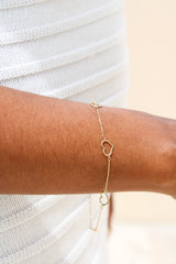 “Dainty Love” Bracelet - 14k Gold
