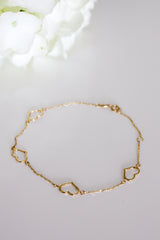 “Dainty Love” Bracelet - 14k Gold