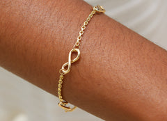 “Infinite” Bracelet - 14k Gold