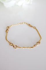 “Infinite” Bracelet - 14k Gold