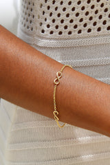 “Infinite” Bracelet - 14k Gold