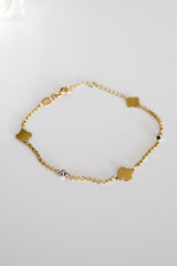 “Sweet Clover” Bracelet - 14k Gold