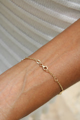“Sweet Clover” Bracelet - 14k Gold