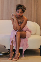 “Delicate Bar” Anklet – 10k Solid Gold