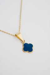 “Lucky Clover” Pendant – 14k Solid Gold