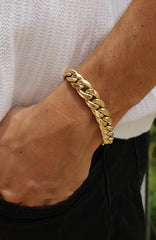 “Miami Cuban Luxe” Set - 14k Gold