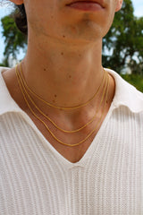 “Cuban Link” Chain - 14k Gold