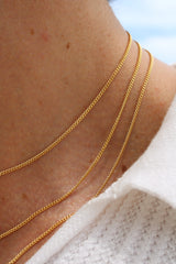 “Cuban Link” Chain - 14k Gold