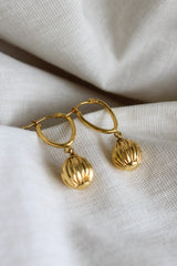Timeless Dangle Ball Earrings – 10k Gold