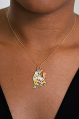 “Mythical Unicorn” Charm – 14k Solid Gold