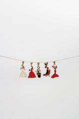 “Golden Muse” Pendant – 14k Solid Gold