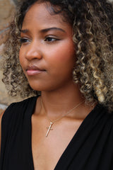 “Classic Faith” Pendant – 14k Solid Gold