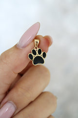 “Pawfect Love” Charm – 14k Solid Gold