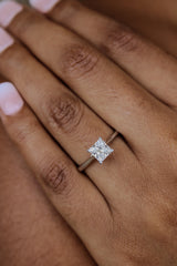 “The Princess” Engagement Ring – 1.01 CT Lab Diamond