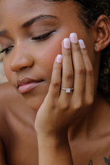 “The Princess” Engagement Ring – 1.01 CT Lab Diamond