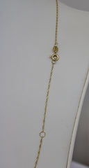 “Singapore Twist” Chain – 14k Solid Gold
