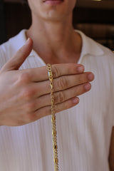 “Luxury Miami Cuban” Chain – 14k Solid Gold