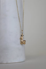 “Mini Duck” Pendant - 14k Gold