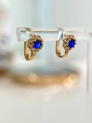 “Royal Spark” Earrings - 14k Gold