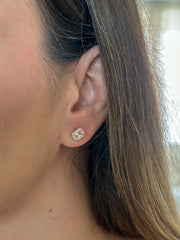 “Modern Spark” Earrings - 14k Gold