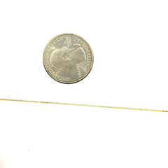 “Adjustable Dainty Box” Chain - 14k Gold