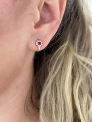 “Royal Spark” Earrings - 14k Gold